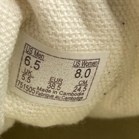 VANS Old Skool Hearts Love Black Red White RARE Shoes Sneakers Womens 8 NEW - Picture 9 of 9